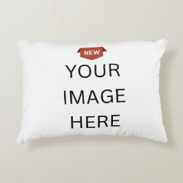 Almofada Decorativa NOVO! Travesseiro de destaque 12" x 16" - Personal