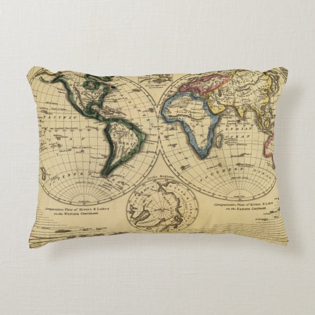 Almofada Decorativa O mundo 3 2 (Frente)