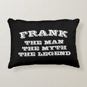 Almofada Decorativa O nome personalizado macho da legenda macho macho