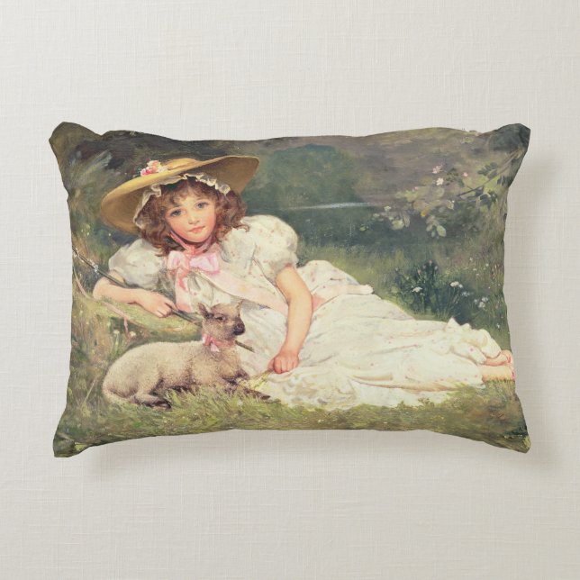 Almofada Decorativa O Shepherdess pequeno (Frente)