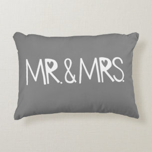 Almofada Decorativa O Sr. e a Sra. perfeitos presente de casamento