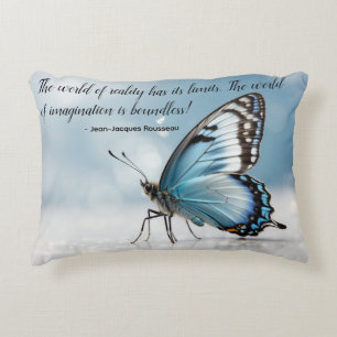 Almofada Decorativa O Travesseiro da borboleta azul