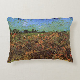 Almofada Decorativa O Vinhedo Verde por Vincent van Gogh