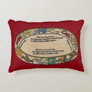 Almofada Decorativa O zodíaco, 1496