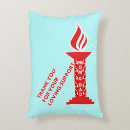 Almofada Decorativa Obrigado, mãe e Pai, pelo seu amável apoio