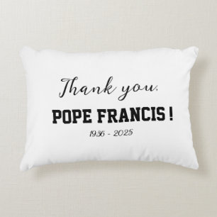Almofada Decorativa Obrigado, Papa Francisco, falecido, Wind Chime