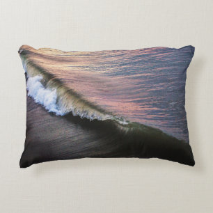 ALMOFADA DECORATIVA OCEANOS VAI ATRASANDO EM SHORE DURANTE O DIA