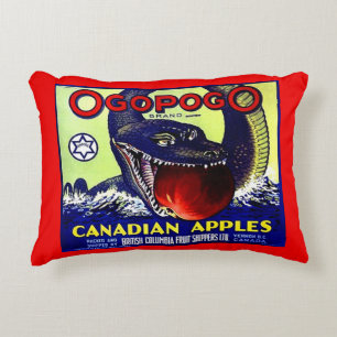 Almofada Decorativa Ogopogo Maçãs canadianas fruta