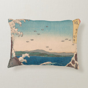 Almofada Decorativa Ondas Japonesas Naruto Redemoinho Oceano Arte