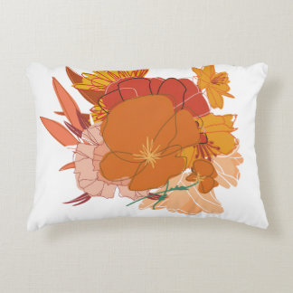 Almofada Decorativa Orange Couch Pillow