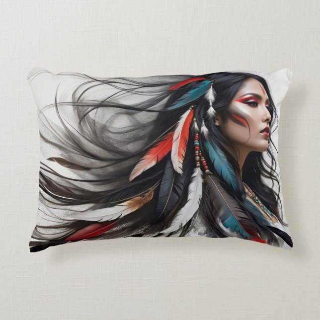Almofada Decorativa Orgulho Cherokee 4 (Frente)
