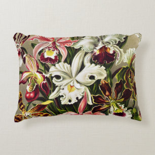 Almofada Decorativa Orquídeas, Orquídeas Denusblumen Ernst Haeckel