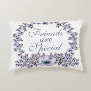 Almofada Decorativa Os amigos são travesseiro decorativo especial