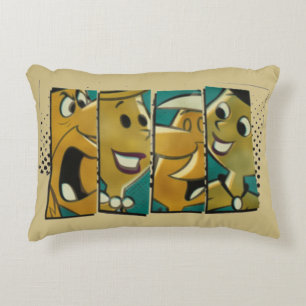 Almofada Decorativa Os Flintstones Painéis de Caracteres Comic Retr