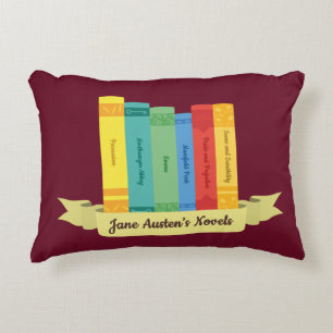 Almofada Decorativa Os romances de Jane Austen III