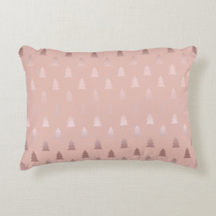 Almofada Decorativa Ouro cor-de-rosa elegante e teste padrão