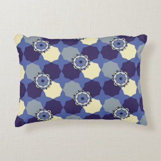 Almofada Decorativa padrão abstrato com elemento árabe clássico