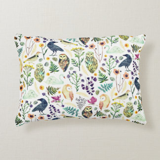 Almofada Decorativa Padrão Botânico Inspirado na Natureza para Almofad