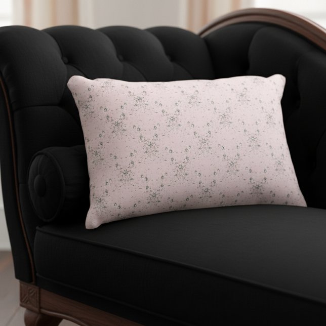 Almofada Decorativa Padrão de brilho rosado elegante e elegante (Criador carregado)