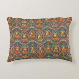 Almofada Decorativa Padrão de Buda