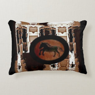 Almofada Decorativa Padrão de cavalo russo