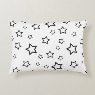 Almofada Decorativa Padrão de estrelas