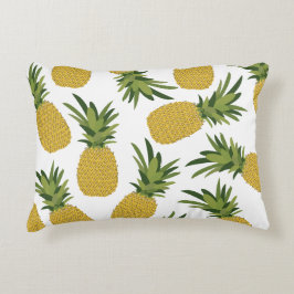 Almofada Decorativa Padrão de Fruta tropical do abacaxi