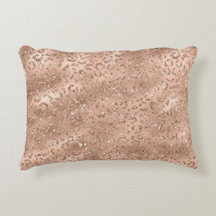 Almofada Decorativa Padrão de Impressão de Pele de Guepardo Leopardo D