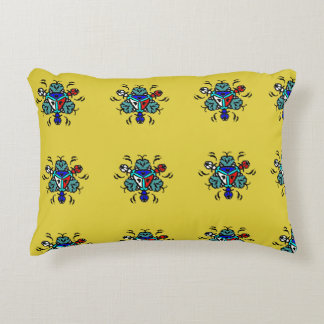 Almofada Decorativa Padrão de Mandala Floral