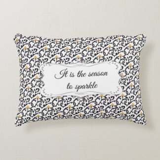 Almofada Decorativa Padrão de Natal Elegante Personalizado