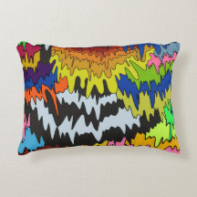 Padrão de Triquete de Stripe Colorida de Pista Líq