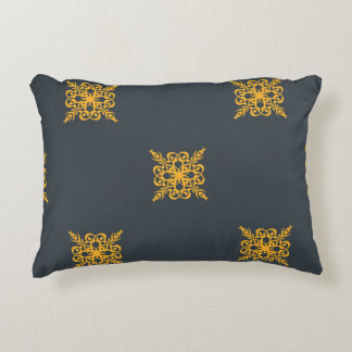 Almofada Decorativa Padrão decorativo sem costura com elegância o