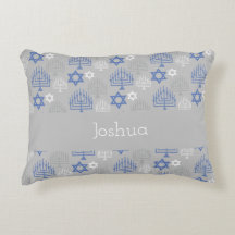 Padrão Elegante de Feriado de Hanukkah