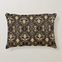 Padrão Luxurioso Preto