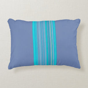 Almofada Decorativa Padrão Na moda Azul Moderno com Strike