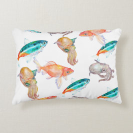 Almofada Decorativa Padrão náutico