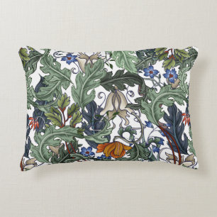 Almofada Decorativa Padrão sem costura com flores no estilo de deco d