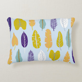 Almofada Decorativa Padrão sem costura com floresta tropical silvestre