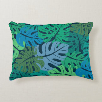 Almofada Decorativa Padrão sem costura da selva tropical