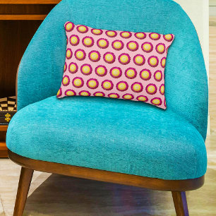 Almofada Decorativa Padrão sem costura do ventilador eterno ativado