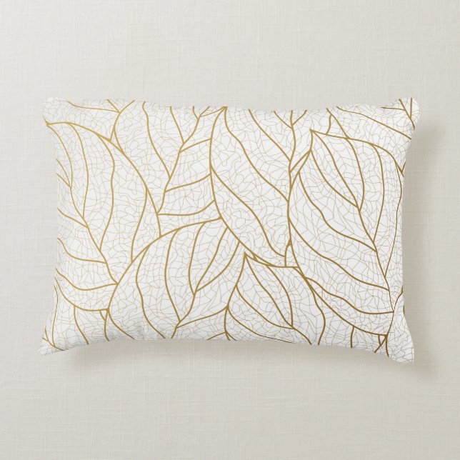 Almofada Decorativa padrão sofisticado (Verso)