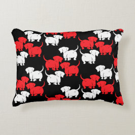 Almofada Decorativa Padrões de Cachorro Alemães