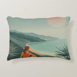 Almofada Decorativa Paisagem Boho Abstrato (9)