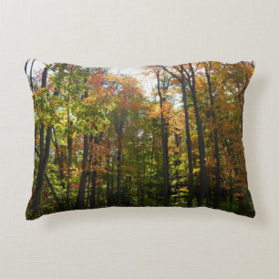 Almofada Decorativa Paisagem do outono de Sunlit