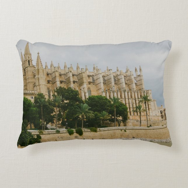 Almofada Decorativa Palma de Maiorca dom, Espanha (Frente)