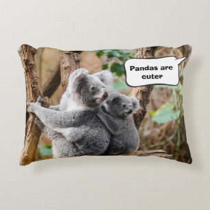 Almofada Decorativa Pandas ou Koalas - que são mais bonitos?