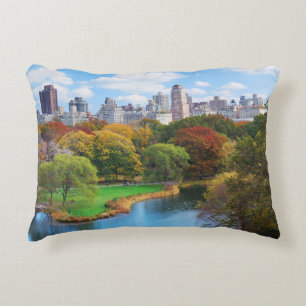 Almofada Decorativa Panorama do Central Park de Manhattan da Nova