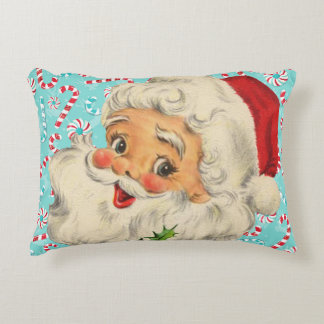 Almofada Decorativa Papai noel com Peppermints