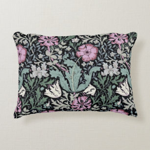 Almofada Decorativa Papel de Parede Botânico Vitoriano Papoula William