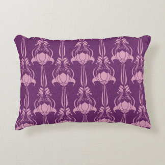 Almofada Decorativa Papel de parede flexível - Design violeta rosa